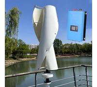2000W Maglev Wind Turbine with 1.5M Blades, 2KW Wind Generator Kit & Grid-Tie Inverter for Eco-Friendly Renewable Energy Solutions, Efficient Power Generation