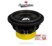 2000W MAX 12 INCH SUBWOOFER 1000W RMS ESX QUANTUM Woofer QXE12D2 CAR AUDIO