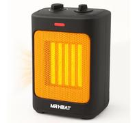 2000W Mini Fan Heater, Ceramic Heater with 3 Heat Settings & Fan Only Mode, Portable Space Heater with Overheat and Tip-Over Protection for Home, Office and Bedroom,Black