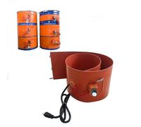 2000W Oil Drum Heater Belt - Flexible Silicone Heating Pad for 200L Drums Pipes & Water Tanks with Knob Temperature Control (30-150℃) - Efficient Heating Solution