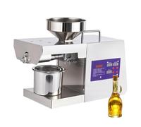 2000W Oil Press Machine, Stainless Steel Automatic Cold Hot Extractor, Electric Seed Expeller for Peanut, Sesame, Walnut, Avocado, Flaxseed