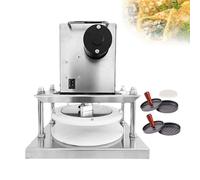 2000W Pizza Dough Press,Electric Pizza Crust Press Plate with 8.6in9.8in Dough Plate,Commercial Pastry Press Making,Stainless Steel, Easy to Clean (22cm)