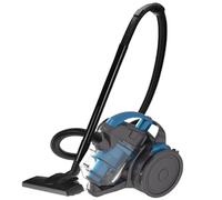2000W Powerful Bagless Cylinder Vacuum Cleaner - 1-Touch Easy Empty, Compact & Portable for Multi-Surface Cleaning: Floors, Tiles, Grout, Carpet, Couch, Car | 1.5L Capacity