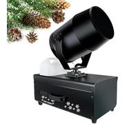 2000W Professional Snow Maker Machine, Swing Snowflake Blizzard Effect Simulator, for Indoor Outdoor Stage Winter Scenes & Party Effects