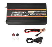 2000W Pure Sine Wave Solar Power Inverter Dual Digital Display Power Inverter for Outdoor Rv Yacht AC Output (DC48V)