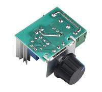 2000W SCR Voltage Regulator, 25A Motor Speed Controller Dimmer Thermostat for Electric Furnace Water Heater Lamp Iron 110V-220V