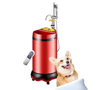 2000W Smart Instantaneous Water Heater Portable Instant Mobile Bath Machine,Integrated Washbasin and Faucet,for Showers Pet Camping RV,Rental House Bathroom,UV Blue Light Purification,Red-60L