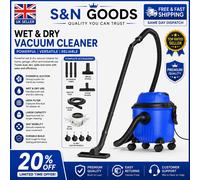 Draper 20515 Wet & Dry Vacuum with Stainless Steel Tank 20L (240V)