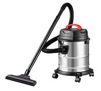 2000W Vacuum Cleaner Wet and Dry Bagless 20L Cylinder Powerful Compact Cleaning VOGREX Black 16"