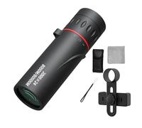 2000x24 Monocular Telescope Mini Portable HD Night Vision Binocular Waterproof Outdoor Camping Climbing Birdwatching Telescopes Sharp Images(Telescope with clip)