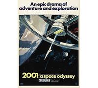 2001 : A Space Odyssey Stanley Kubrick Poster/Print/Picture Satin Photo Paper - A4-210mm x 297mm