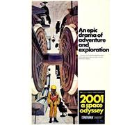 2001 A Space Odyssey Vintage Sci-FI Movie Poster (A2 Size)