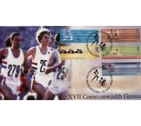 2002 Commonwealth Games First Day Cover - Featuring Steve Cram!