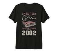 2002 I'm not Old I'm Classic 24th Birthday Muscle Car Premium T-Shirt