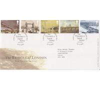 2002 The Bridges of London First Day Cover.