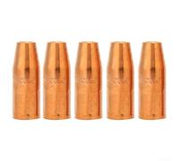 200258 For MIG Welding Consumable Nozzle for Miller M25 M40 with 1/2 Inch Recessed Tip Designed for Consistent Shielding Gas Output (2pcs)