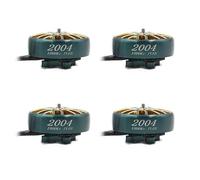 2004 Plus 1800kv 2500kv 3000kv 3-6S Lipo Brushless Motor 2.5mm Shaft 12N14P Suitable for FPV 3.5-5 Inch Traversing Drone (4pcs 2004 1800kv)