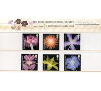 2004 THE ROYAL HORTICULTURAL SOCIETY Stamp Presentation Pack.