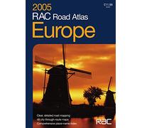 2005 RAC Road Atlas Europe