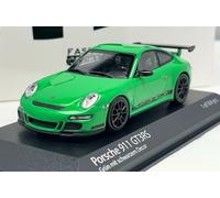 2006 Porsche 911 GT3 RS Green 1/43 Scale Diecast Model Car Minichamps 403066011