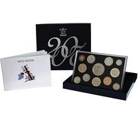 2007 United Kingdom 12 Coin Proof Set Complete with Flat Case and Certificate of Authenticity