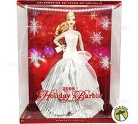 2008 Holiday Barbie Doll Barbie Collector Series Mattel L9643