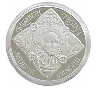 2008 Queen Elizabeth I Silver Proof £5 Crown Coin in Boxed with Certificate of Authenticity