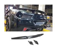 2009-2015 Real Carbon Fiber Rear Wing Compatible For Ferrari-458 GT Racing Track Tail Rear Spoilers Wing 458 Italia Carbon Fiber Auto Parts