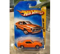 2009 Hot Wheels #16 New Models 16/42 AMC JAVELIN AMX Orange Variant w/Chrome 5Sp