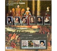 2009 House of Tudor stamps Presentation Pack inc M- Sheet
