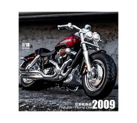 (2009) Maisto 1:18 Harley-Davidson 2009 FXDFSE CVO Fat Bob simulation alloy motorcycle