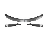 2009 To 2012 Compatible For BMW 3 Series E90 E91 LCI M Sport Car Front Bumper Lip Spoiler Diffuser Splitters Cover Guard Trim By ABS(1set Carbon look)