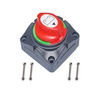 200A 12V/24V/48V surface and panel mount battery isolator switch with M8 terminals for 2 batteries