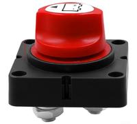 200A 12V Battery Disconnect Switch for RV Boat Marine Vehicles Featuring Embedded Mounting Option and Long Service Life ABS Enclosure