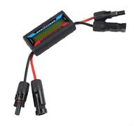 200A Aircraft Power Meter with 16x2 Backlit LCD for Solar Panel Output Measurement RC Model Current Draw and Battery Discharge Tracking (yellow 150A)