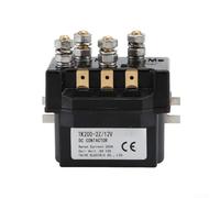 200A DC Contactor TK200-2Z for 12V 24V Electric Winch Motor Control, Forward Reverse Switching Relay with Silver Alloy Contacts, Fast Response for Auto(TK200-2Z/12V)
