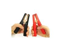200A Heavy Duty Battery Clamps, Red & Black Alligator Clips for Car Automotive Battery Tester(1 Black 1Red)
