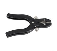 200A High Current Clamp with Nickel Plated Copper and 3000V Rating, Black/Red J60067 Clamp for Electrical Testing(Black)