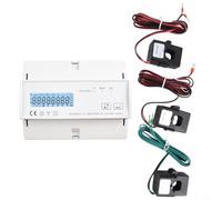 200A Three Phase Electricity Meter WiFi Remote Control App | 200A coil, bidirectional counting, real-time voltage/current, WiFi app control, for LCD screen display