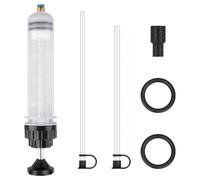 200cc Oil Suction Syringe Hand Pump Extractor with Tubes for Car Engine