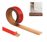 200cm×5cm Threshold Strip,Carpet Door Trim Stripstrips, Floor Transition Strips, Self Adhesive Floor Door Divider Strip, Flat Laminate Profile Flooring Edge Trim Strip(Yellow Oak Wood Grain)