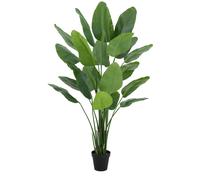 200cm Traveller Palm Artificial Tree Realistic Leaf Green One Size
