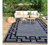 (200cm x 290cm OR 6ft 7" x 9ft 6"- Large Indoor Outdoor Rug, NICO) Large Traditional Rugs Carpet Indoor/Outdoor Rug