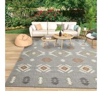 (200cm x 290cm OR 6ft 7" x 9ft 6"- Large Indoor Outdoor Rug, NOVA) Large Traditional Rugs Carpet Indoor/Outdoor Rug