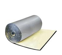 200cmx50cm Car Sound Deadener Mat 5mm Noise Heat Deadening Soundproof Dampening for Hood Engine Door Deadening