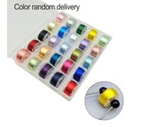 200D Polyester Fly Tying Thread Spool Set with Bobbin Holder for Fishing Lure and Bait Making, Smooth Waxy Finish for Fly Hook Knotting and Body Binding, 2