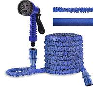 200ft 60m Garden Hose Pipes Expandable Expanding Magic Hosepipe Extension Extra Long Lightweight with Spray Gun 7-Pattern Nozzle Flexible Easy to Storage