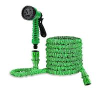 200FT Expanding Hose, Water Gun, Expandable Garden Water Hose Pipe with 7 Function Spray Gun for Watering Plants & Washing Car