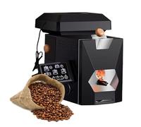 200g Automatic Coffee Roaster Machine for Home & Commercial Use - Smokeless Coffee Bean Roaster with LCD Screen, Smoke Filter, Smoke Pipes & Chaff Collector