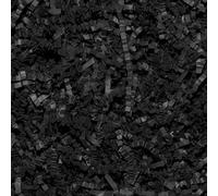 200g Black Shredded Tissue Paper: Crinkle Shredded Paper for Gift Boxes and Gift Basket, Raffia Packaging Filler, Hamper Filling for Valentine's Day Birthdays Wedding Easter Christmas Anniversaries